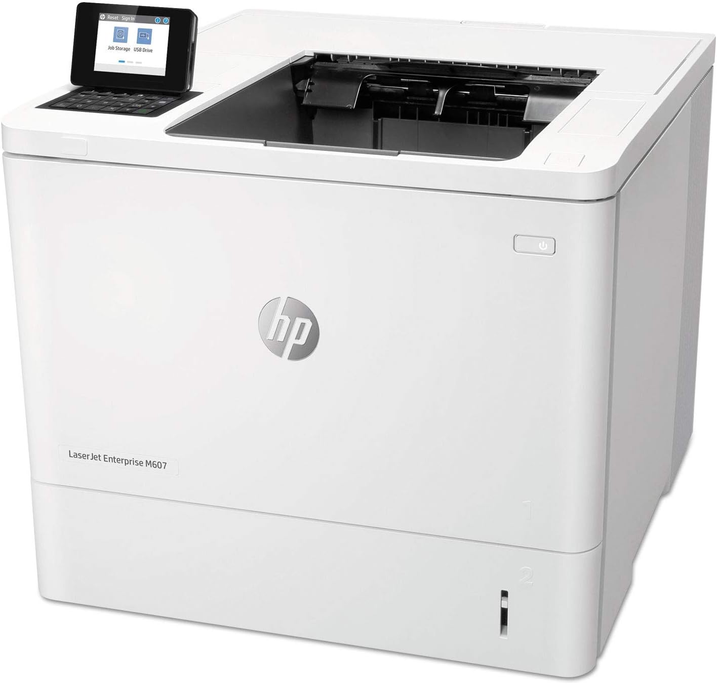 HP LaserJet Enterprise M607n Monochrome Printer with built-in Ethernet - $530