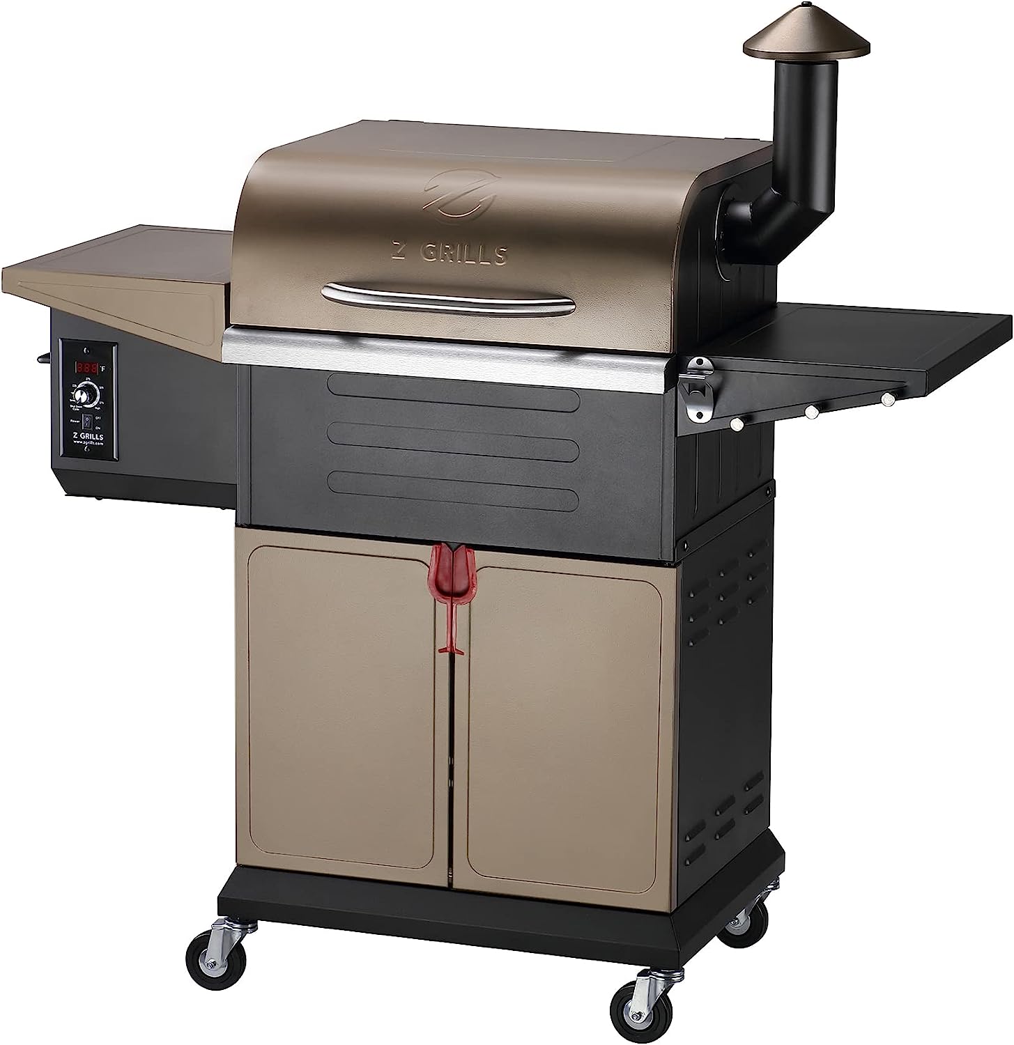 Z GRILLS Wood Pellet Grill and Smoker with PID Controller - $270