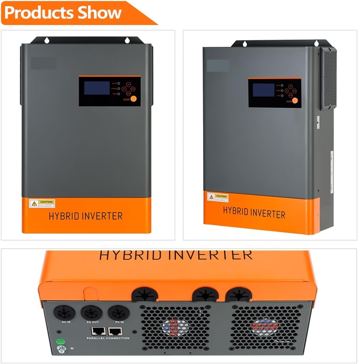 6200W Hybrid Solar Inverter 48V 220V Off Grid Inverter with MPPT 120A Charger - $975