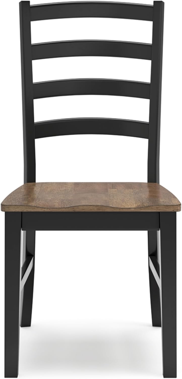 Signature Design by Ashley Wildenauer Rustic Armless Dining Chair, Set of 2 - $85