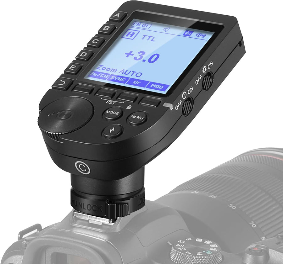 NEEWER Upgraded QPRO-C TTL Wireless Flash Trigger Compatible with Canon 1/8000s - $40