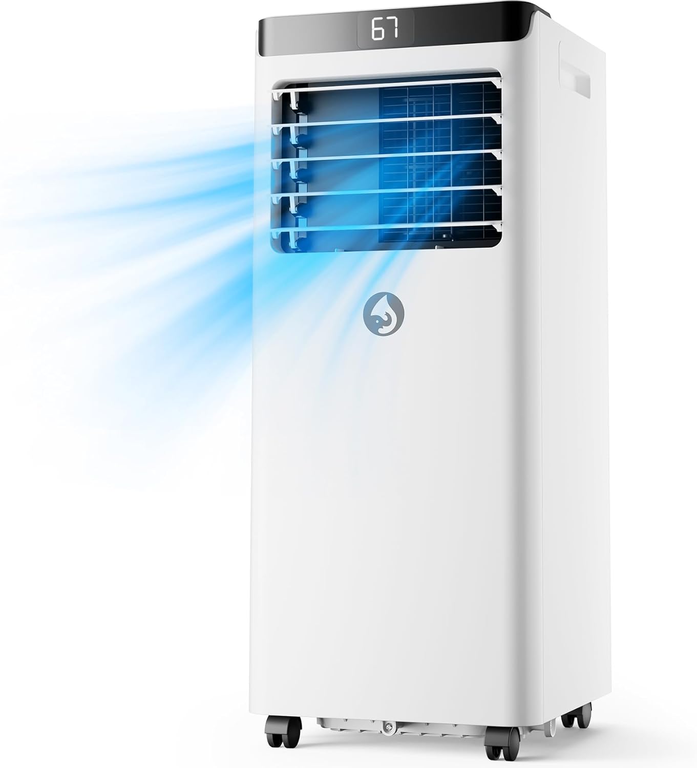 8,000 BTU Portable Air Conditioner for Large Room up to 300 Sq. Ft, 3 in 1 - $125