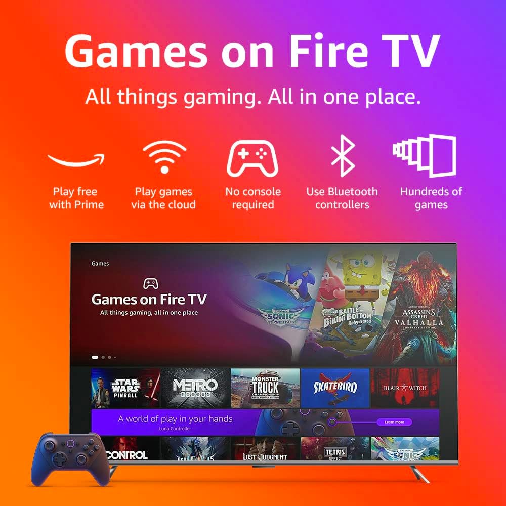 Amazon Fire TV 65" Omni Series (newest model), 4K UHD smart TV - $500