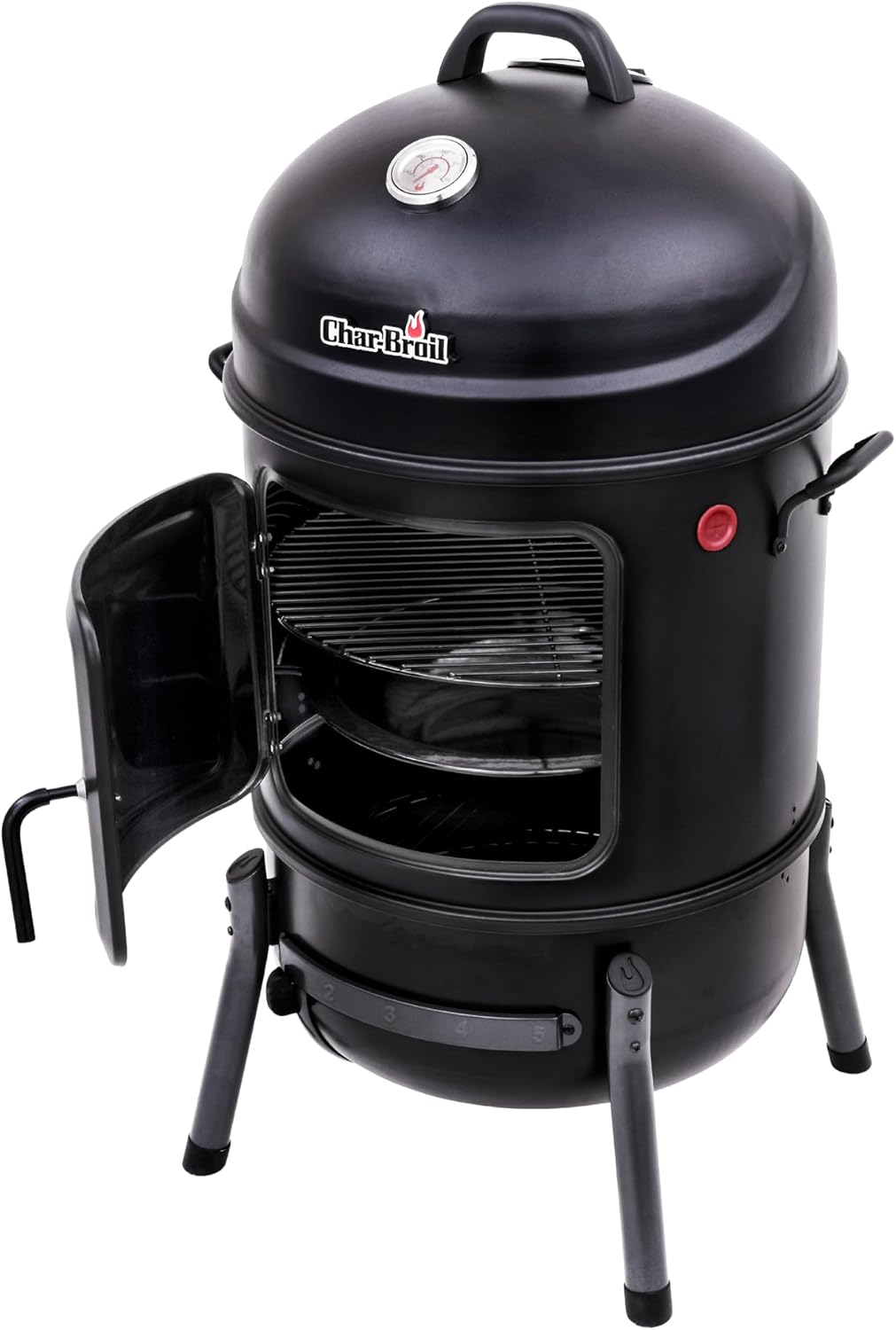 Char-Broil 20" Bullet Charcoal Smoker, Black - 18202076 - $150