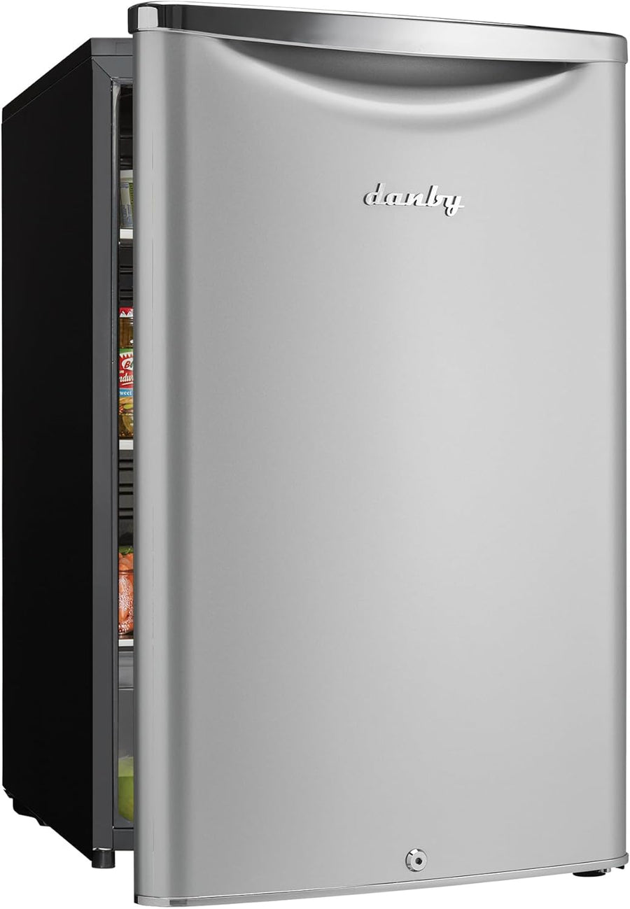 Danby DAR044A6DDB Contemporary Classic 4.4 Cu.Ft. Mini Fridge, 3 Sq Ft - $120