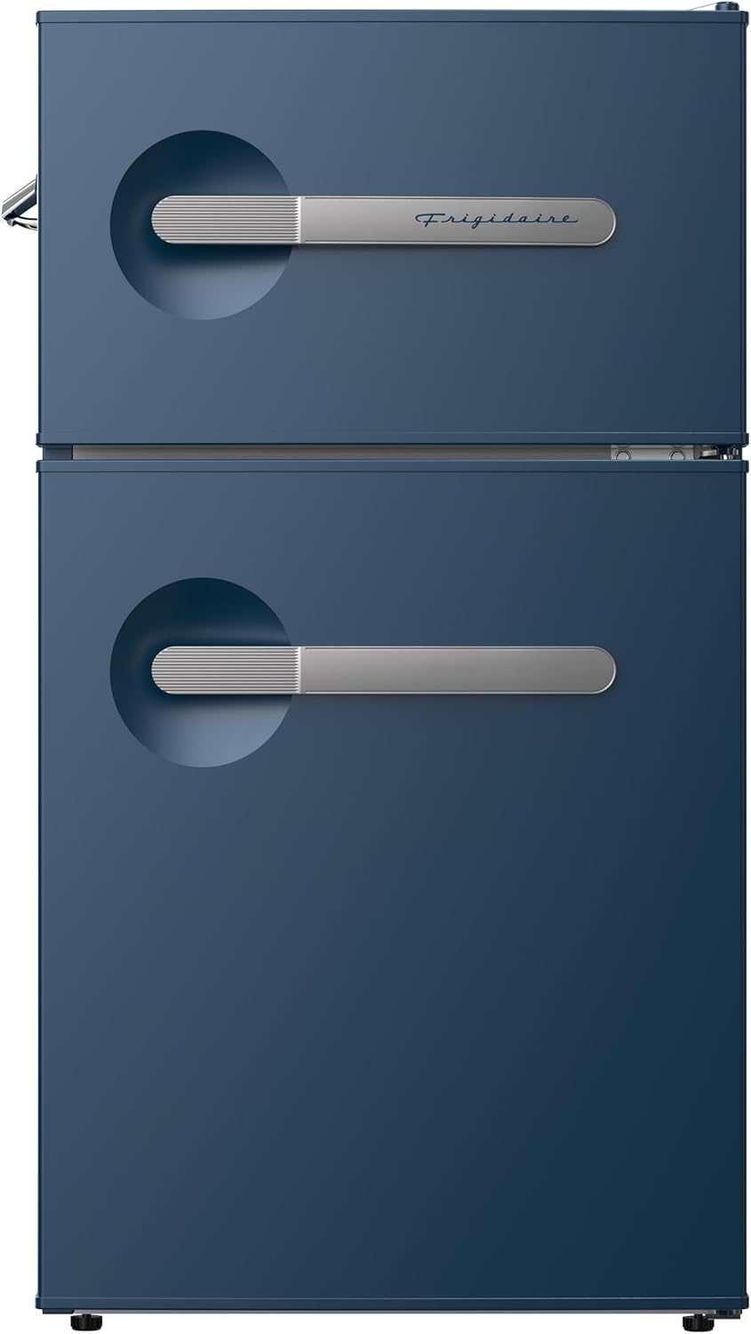 Frigidaire, 3.1 Cu. Ft. 2 Door Retro Series Compact Refrigerator, Blue - $120