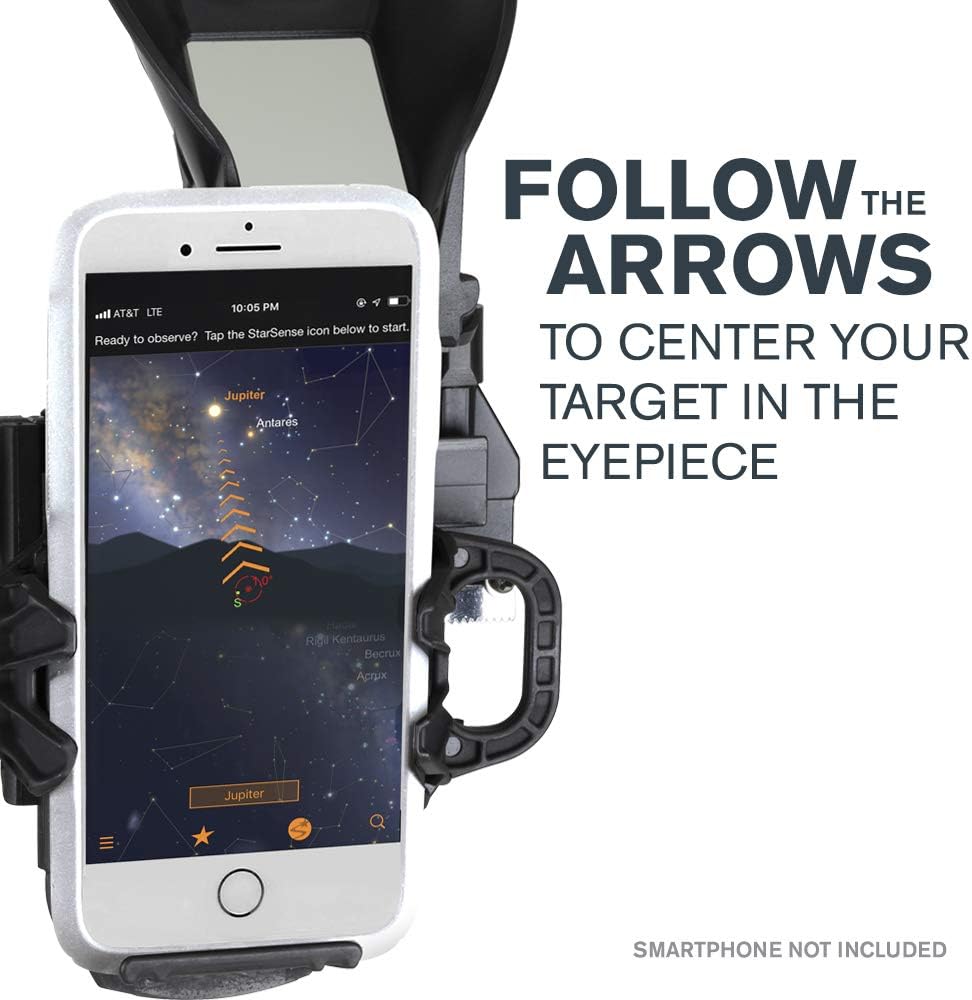 CELESTRON StarSense Explorer DX 130AZ Smartphone App-Enabled Telescope - $260