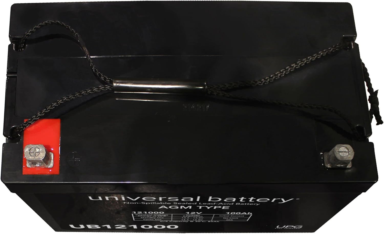 UPG Universal Power Group 12V 100Ah Solar Wind AGM SLA DEEP Cycle VRLA Battery - $110