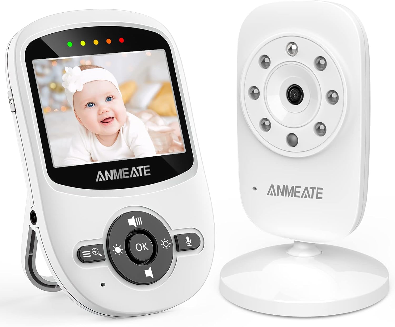 ANMEATE Video Baby Monitor with Digital Camera - $50
