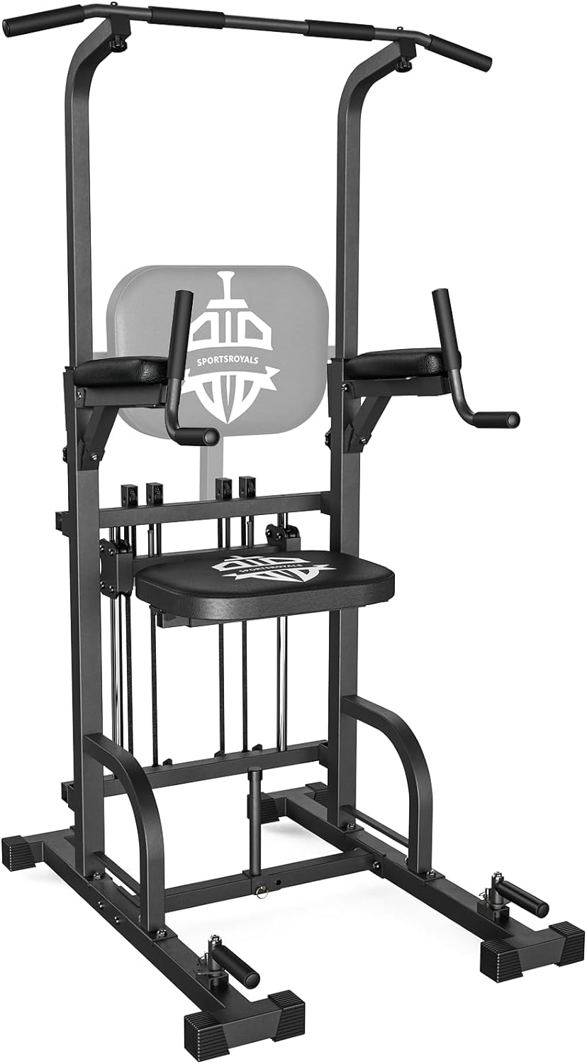 Sportsroyals Power Tower Pull Up Dip Station Assistive Trainer Multi-Function - $215