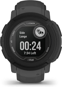 Garmin Instinct 2, dezl Edition, Rugged Trucking Smartwatch, Black - $210