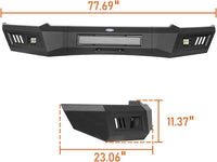 Hooke Road 19-24 Ram 1500 Full-Width Front Bumper for for Dodge Ram 1500 2019-2024 - $300