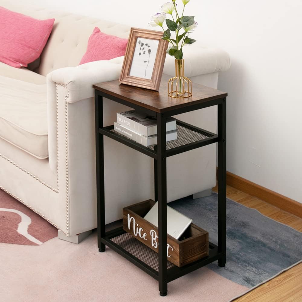 AZL1 Life Concept Industrial Side End Table - $25