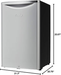 Danby DAR044A6DDB Contemporary Classic 4.4 Cu.Ft. Mini Fridge, 3 Sq Ft - $120