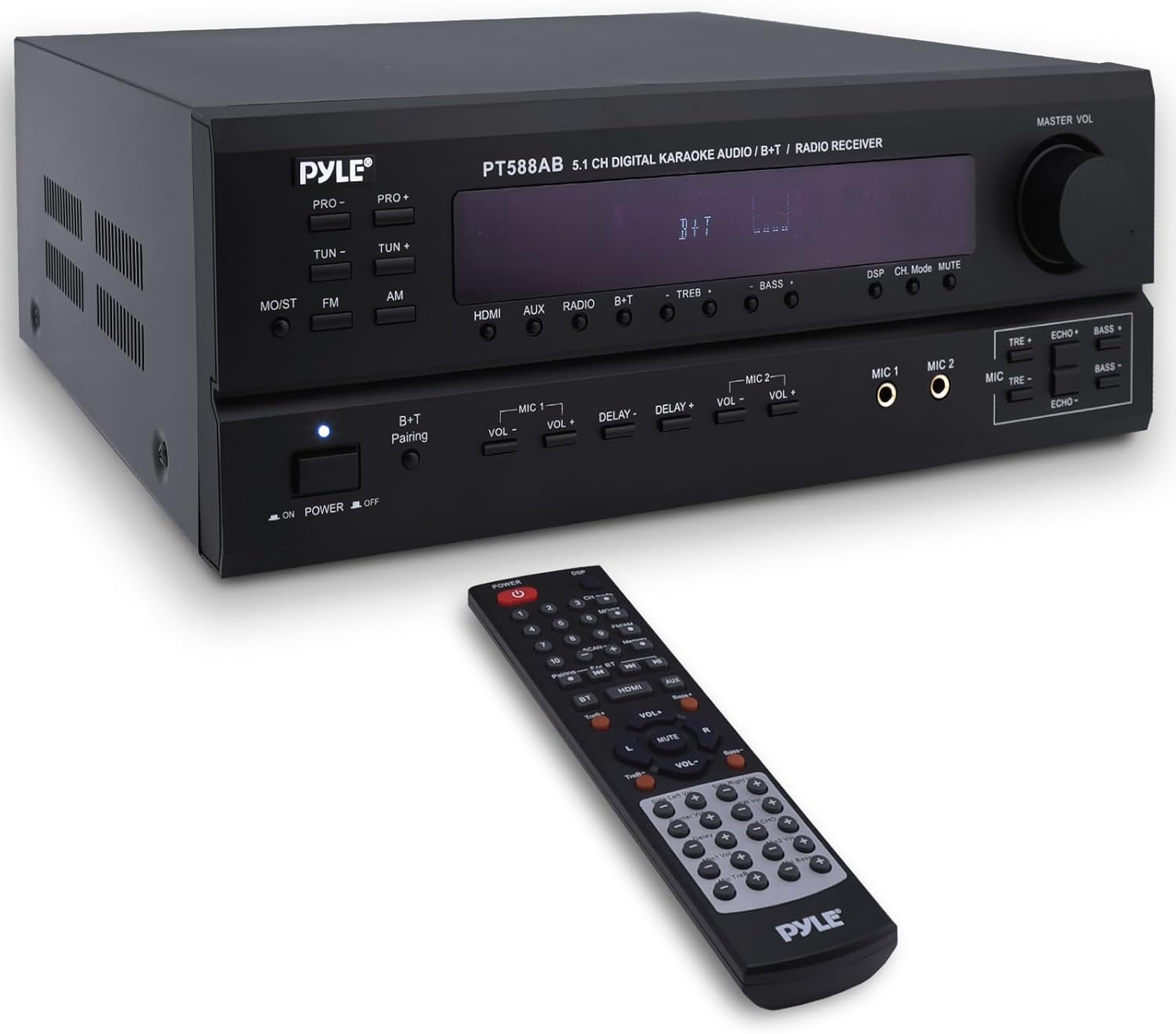 Pyle Wireless Bluetooth Power Amplifier System-420W 5.1 Channel Home Theater - $160