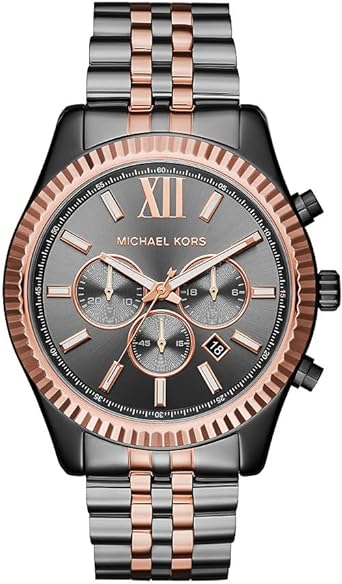 Michael Kors Men's Lexington Grey Watch MK8561 - $100