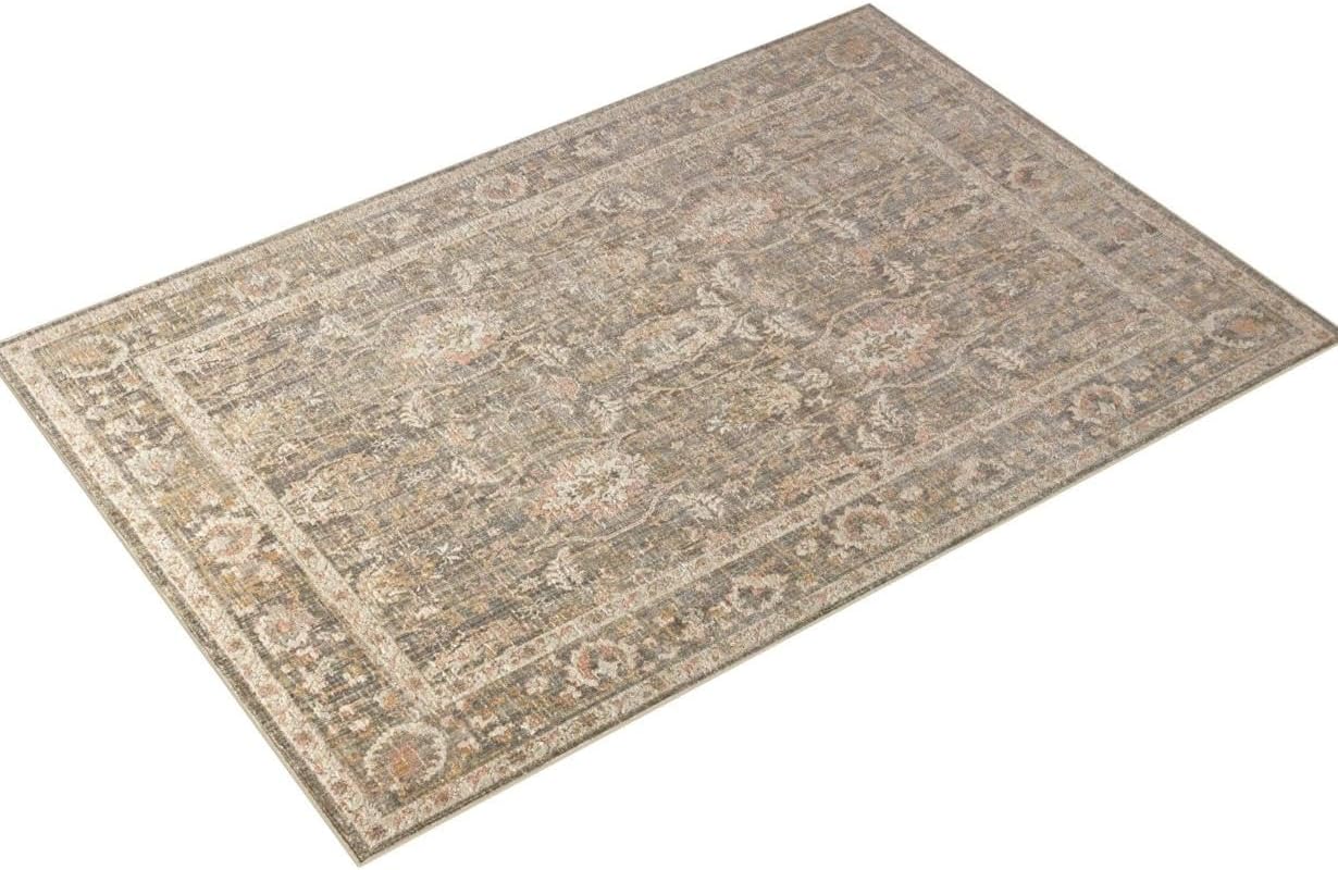 Loloi Chris Loves Julia x Rosemarie Sage/Blush 5' x 7'-10" Area Rug - $75