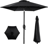 Best Choice Products 7.5ft Heavy-Duty Round Outdoor Market Table Patio Umbrella - $30