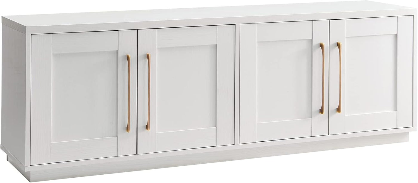 Henn&Hart Tillman Rectangular TV Stand for TV's up to 80" in, 68" Wide, White - $155