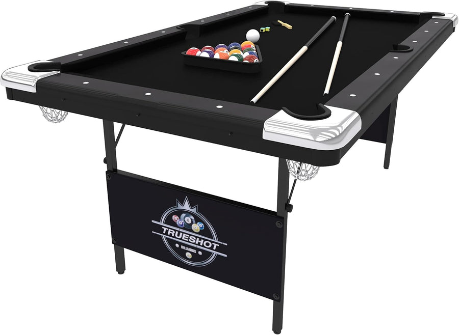 Fat Cat by GLD PRODUCTS Trueshot 6 Ft. Pool Table | Folding Legs for Storage - $310