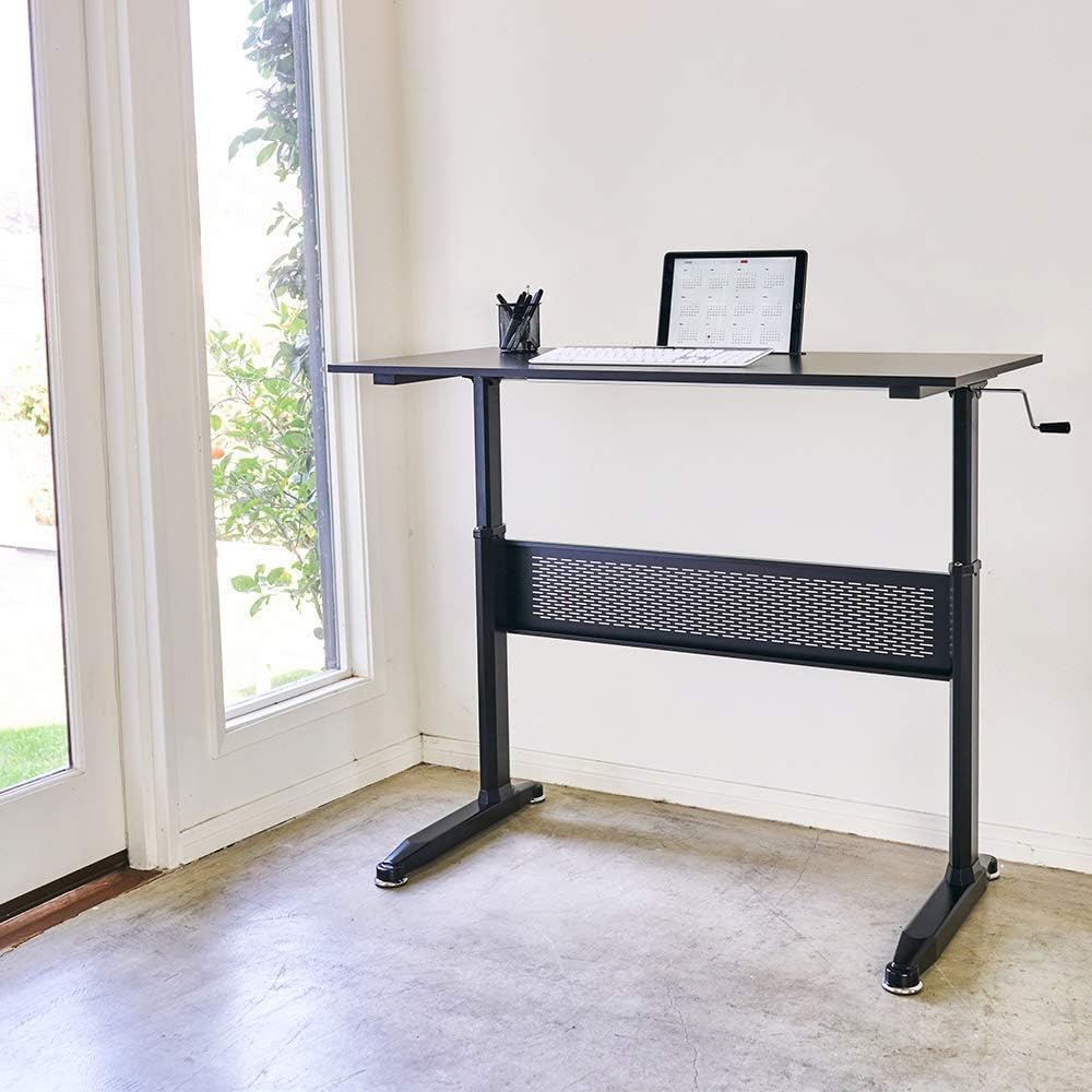 Adjustable Standing Desk, Computer Desk Height Converter Desk Computer Workstation - $90