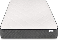 Amazon Basics Memory Foam Mattress, King Size Mattress, Hybrid, 12 Inch, White/Gray - $220