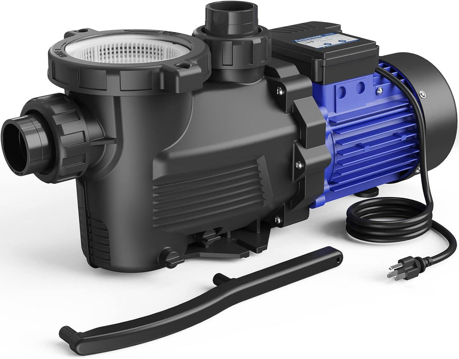 AQUASTRONG 1.5 HP In/Above Ground Single Speed Pool Pump, 115V - $130