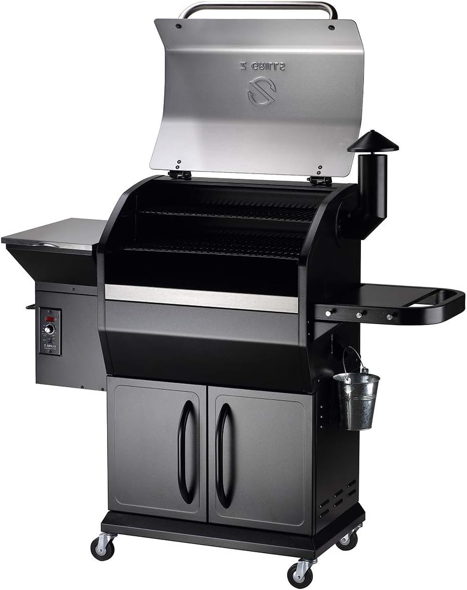 Z GRILLS 1000E Wood Pellet Grill Smoker with Ash Clean System for Outdoor Cooking - $510