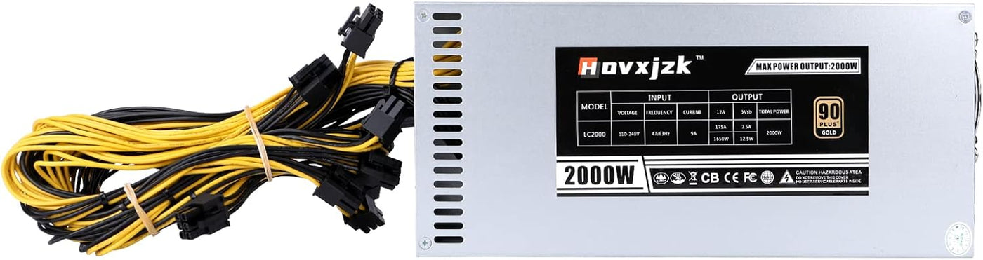200W Mining Power Supply with adapter cable - $40
