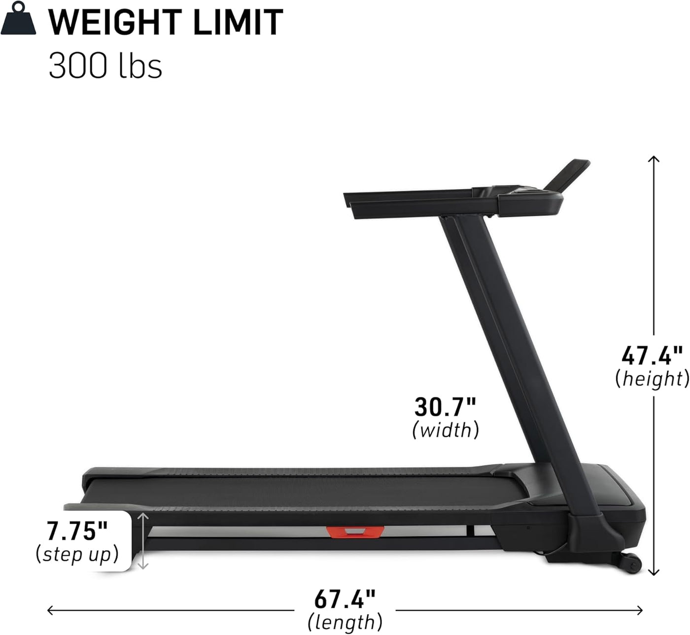 NordicTrack T Series Treadmill - $420