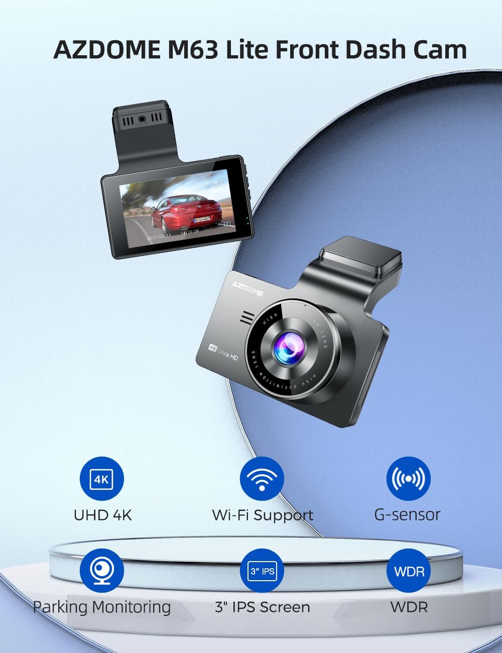 Rove R2-4K Dash Cam 4K Ultra HD 2160P Dash Board Camera Built In WiFi & GPS  - Special Offer