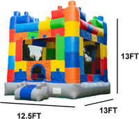 HeroKiddo Block Party Bounce House Commercial Grade for Kids and Adults _ $660