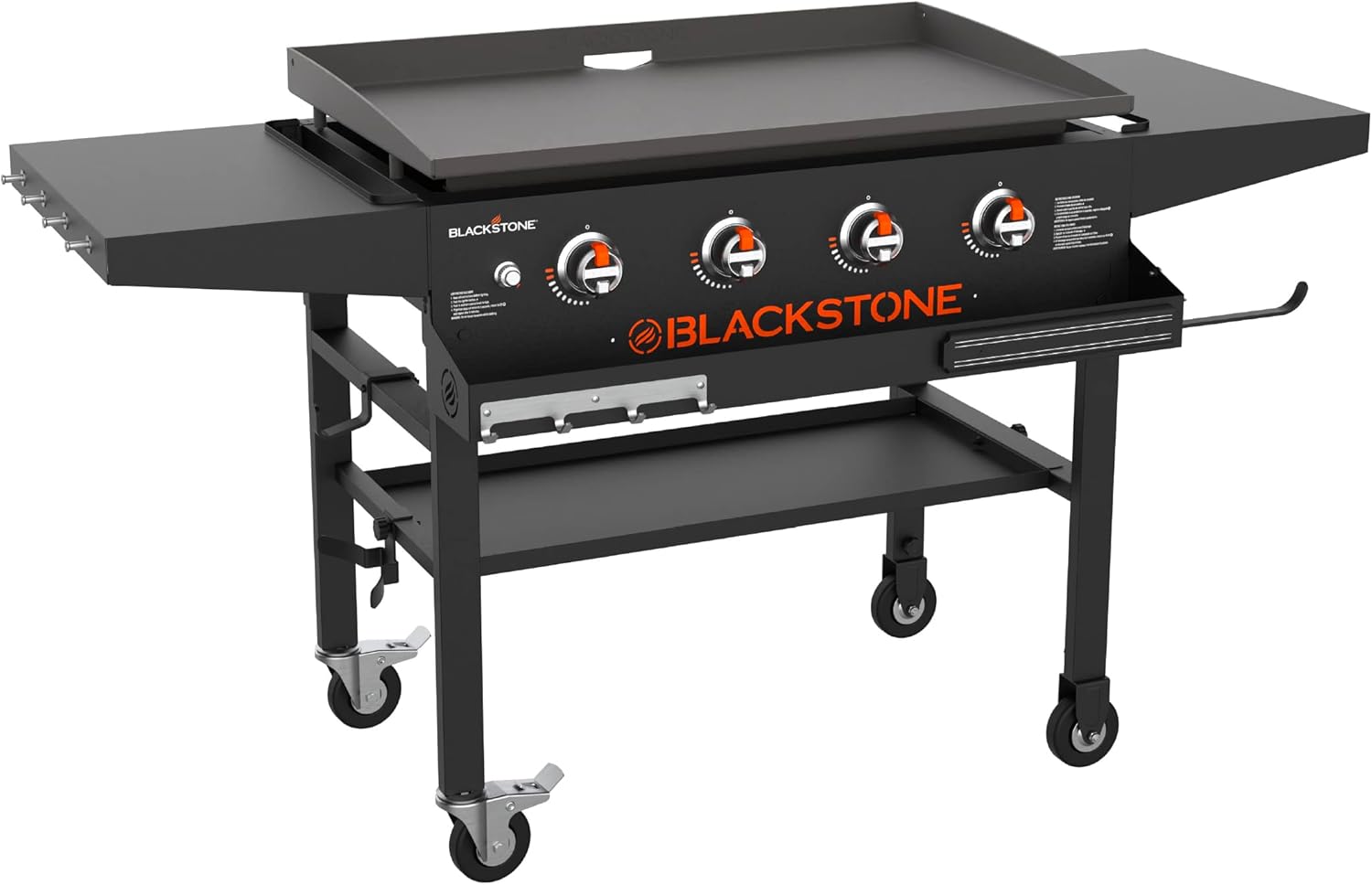 Blackstone 1984 Original 36 Inch Front Shelf, Side Shelf & Magnetic Strip - $330