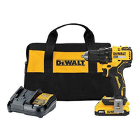 DEWALT 20-volt Max Brushless Drill (1-Battery , Charger and Soft Bag included) - $110