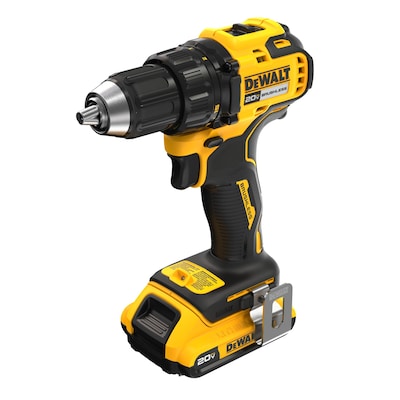 DEWALT 20 volt Max Brushless Drill 1 Battery Charger and Soft