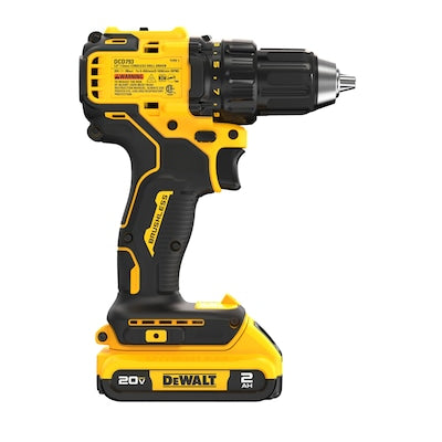 DEWALT 20 volt Max Brushless Drill 1 Battery Charger and Soft