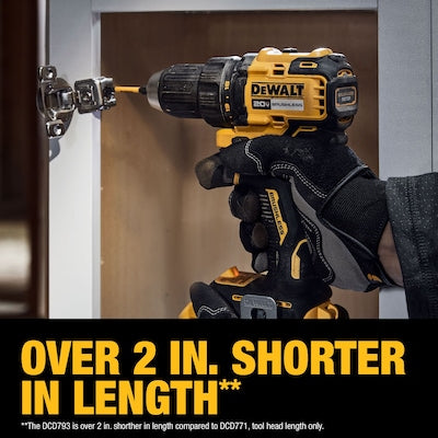 DEWALT 20 volt Max Brushless Drill 1 Battery Charger and Soft