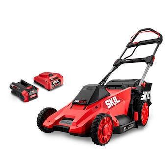 SKIL PWR CORE 40-volt 20-in Cordless Push Lawn Mower 5 Ah (1-Battery & Charger) - $150