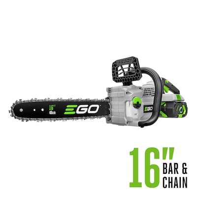 EGO POWER+ 56-volt 16-in Brushless Battery 2.5 Ah Chainsaw (Lightly USED) - $135
