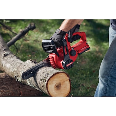 Craftsman battery powered discount chainsaw