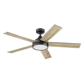 Harbor Breeze Camden 52-in Indoor Ceiling Fan with Light and Remote (5-Blade) - $75