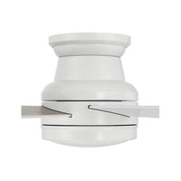 Harbor Breeze Calverton 52-in White with White Blades Flush Mount Ceiling Fan - $90