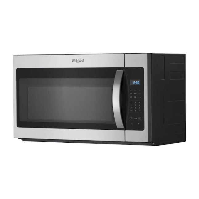 Whirl Pool 1.7 cu. ft. Over the Range Microwave in Stainless Steel - $150