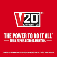 CRAFTSMAN V20 20-V Lithium-ion Battery (5 Ah) (Charger Included) - $85