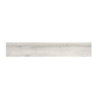 allen+roth Gray 12-in x 70-in Matte Porcelain Wood Look Floor Tile (17.11sq per box)- $25