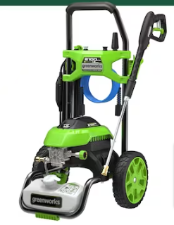 Greenworks 2100 PSI 1.2-GPM Cold Water Electric Pressure Washer (Tool Only)(No Box) - $125