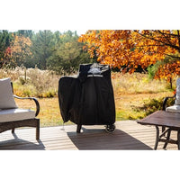 Pit Boss Pro 600 40-in W x 50-in H Black Horizontal Smoker Cover - $30