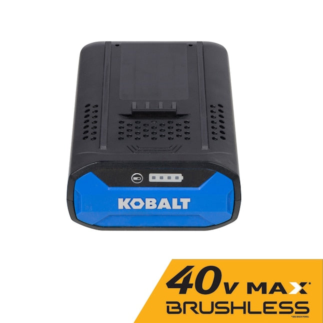 Kobalt 40v 40-Volt 6 Ah li-ion 240-Watt Battery (Charger Included) - $160