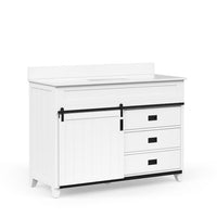 Style Selections Morriston 48-in White Single Sink Bathroom Vanity with  Stone Top - $360