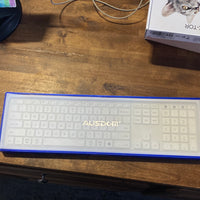 AUSDOM Wireless Bluetooth Keyboard Full Size - $40